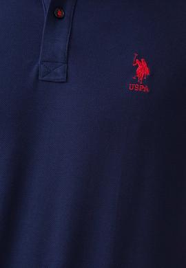 Erkek Lacivert Polo Yaka T-Shirt Basic - 50199833153