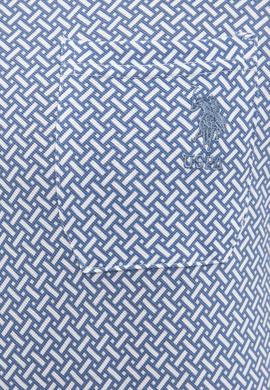 Erkek İndigo Tişört - 50219125007