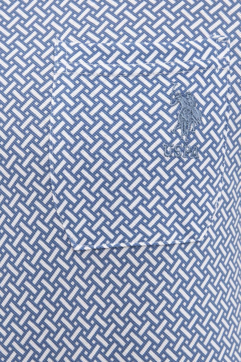 Erkek İndigo Tişört - 50219125007