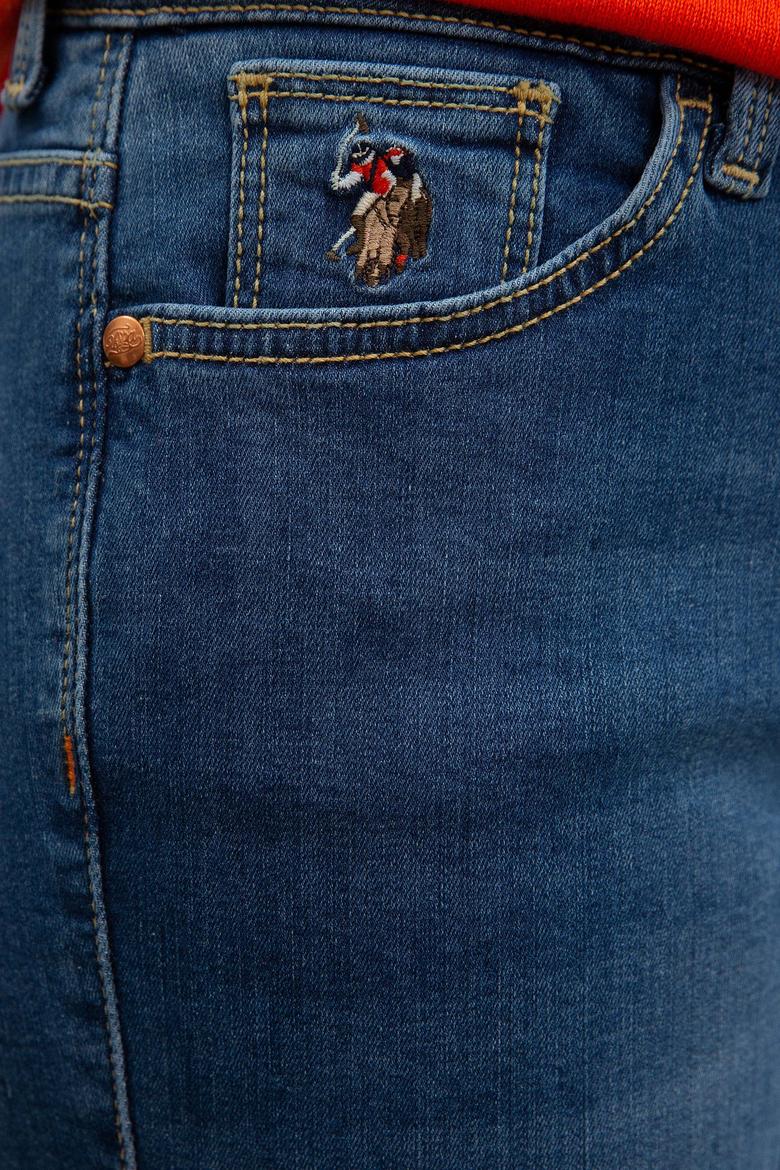 Kadın Mavi Denim Pantolon - 50219153004