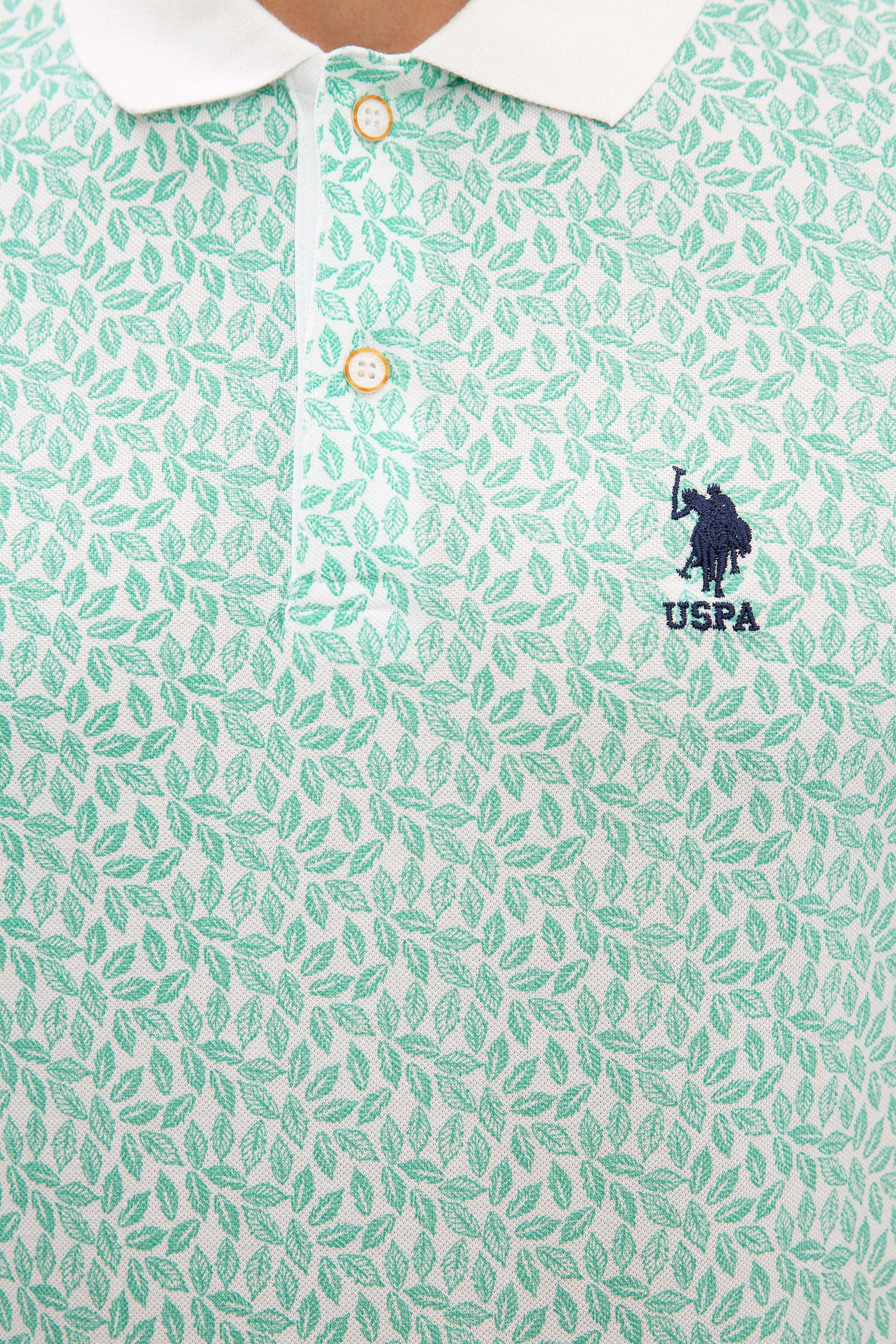 Erkek Mint Yeşili Polo Yaka T-Shirt