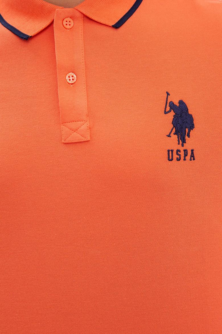 Erkek Somon Polo Yaka T-Shirt Basic - 50199990084