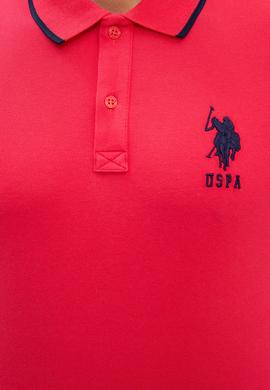 Erkek Pembe Polo Yaka T-Shirt Basic - 50199990141