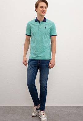 Erkek Mint Yeşili Polo Yaka T-Shirt - 50200022024