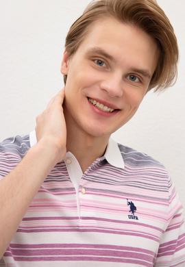 Erkek Menekşe Polo Yaka T-Shirt - 50200024011