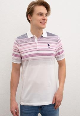 Erkek Menekşe Polo Yaka T-Shirt - 50200024011