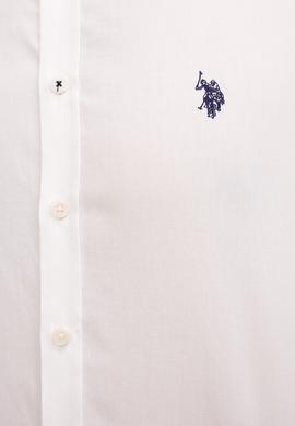 Erkek Beyaz Gömlek Uzunkol Basic - 50205840007