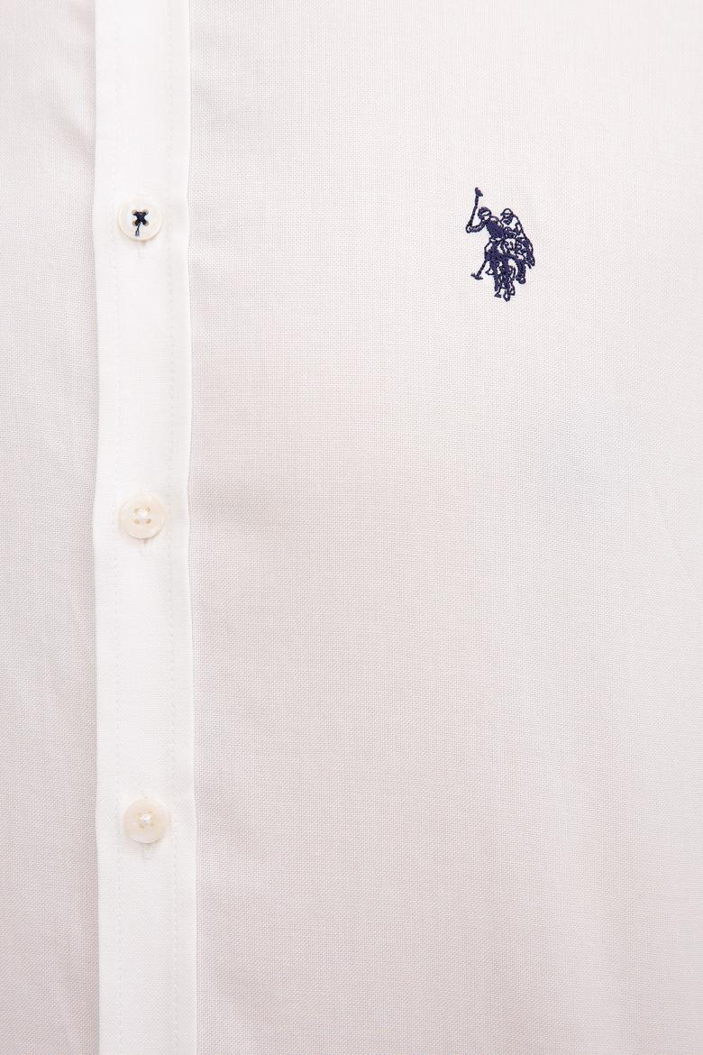 Erkek Beyaz Gömlek Uzunkol Basic - 50205840007