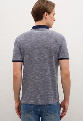 Erkek Lacivert Polo Yaka Tişört - 50218573010