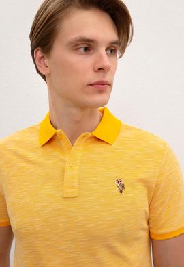 Erkek Koyu Sarı  Polo Yaka T-Shirt - 50218573055