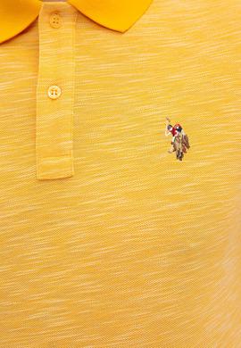 Erkek Koyu Sarı  Polo Yaka T-Shirt - 50218573055