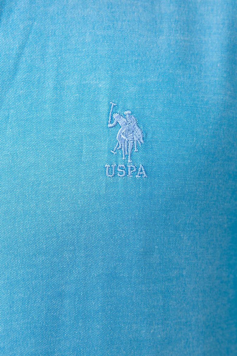 Erkek Saks Uzun Kollu Basic Gömlek - 50200668017