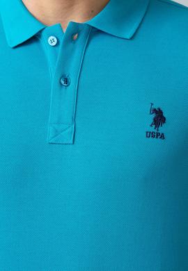 Erkek Petrol Polo Yaka T-Shirt Basic - 50199819012