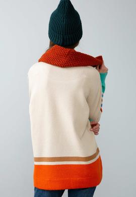 Beyaz Triko Kazak - 50193876003