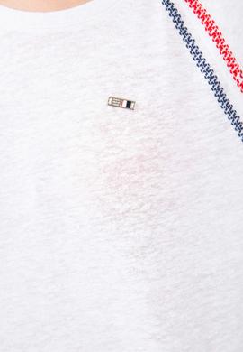 Kadın Beyaz Bisiklet Yaka T-Shirt - 50202176001