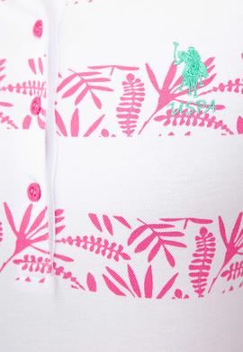 Kadın Pembe Polo Yaka T-Shirt - 50202184002