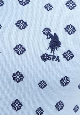 Erkek Mavi Polo Yaka T-Shirt - 50220874021