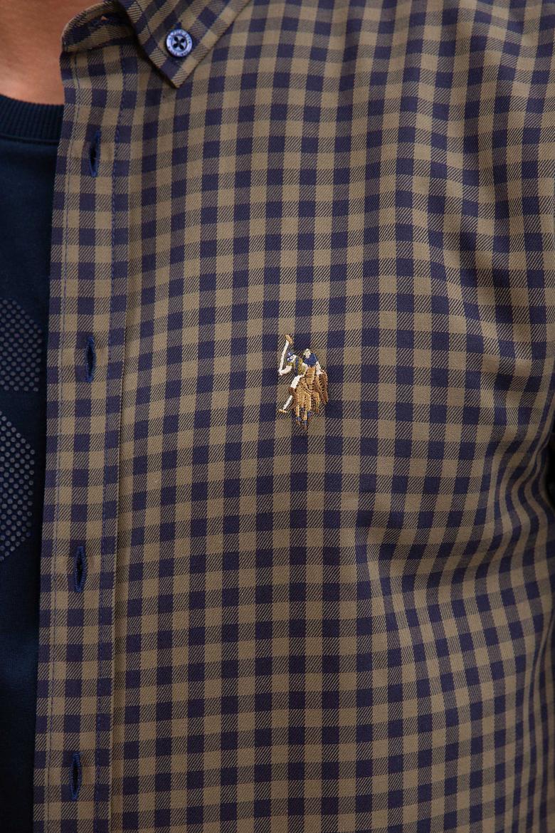 Erkek Haki Gömlek - 50208722012