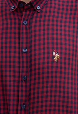 Erkek Bordo Gömlek - 50208722001