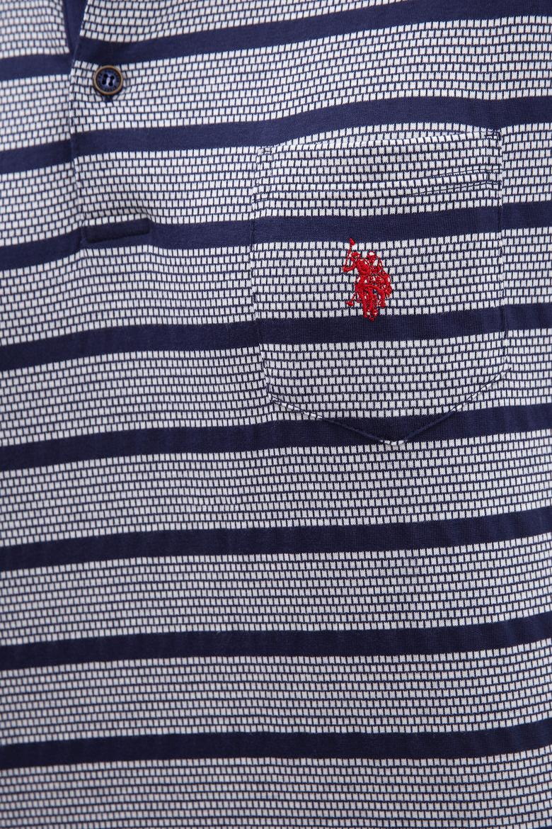 Erkek Lacivert Polo Yaka Tişört - 50221124003