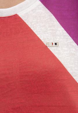 Kadın Beyaz Bisiklet Yaka T-Shirt - 50202258006