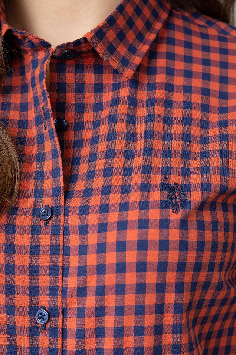 Kırmızı Gömlek Uzunkol - 50192924002