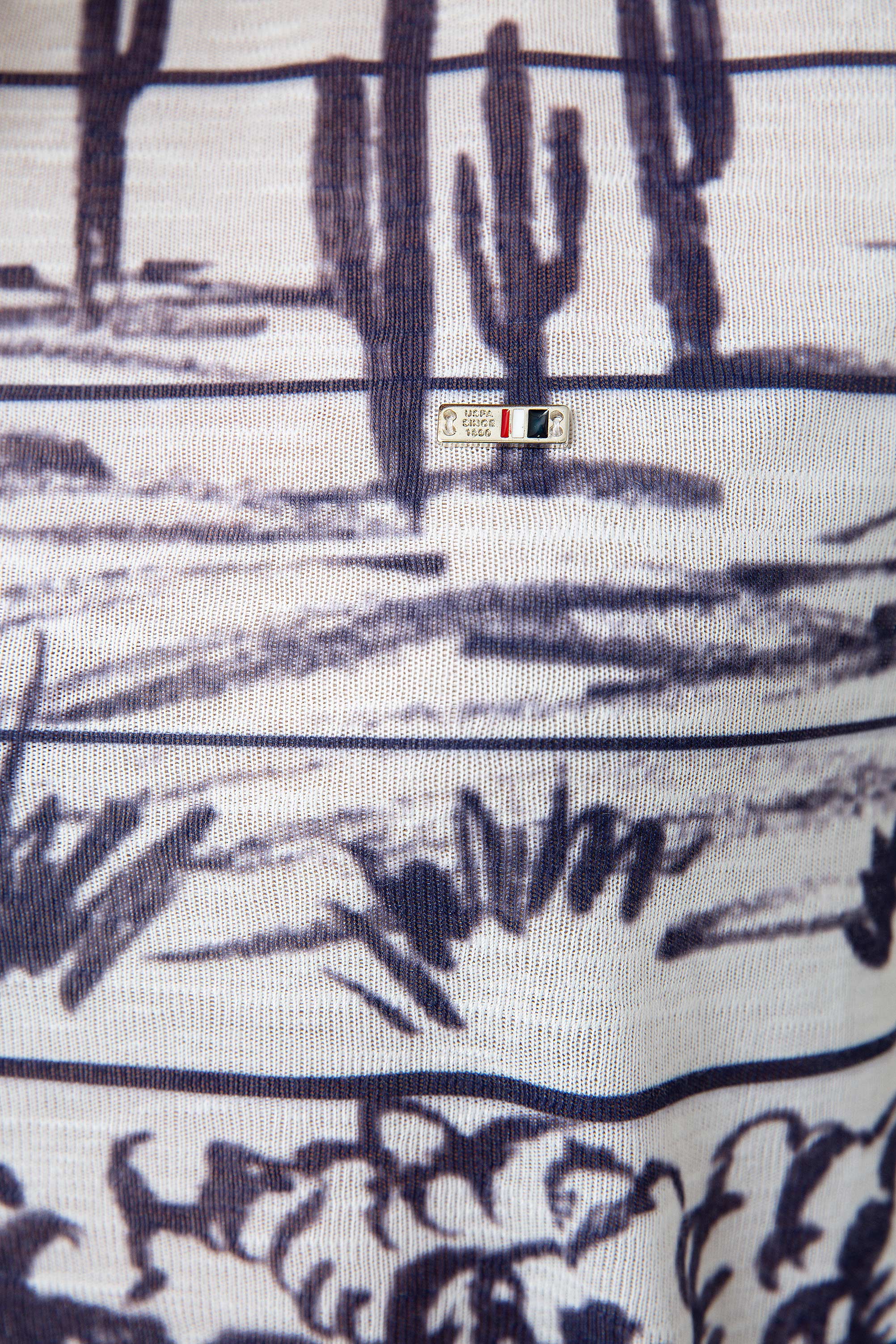 Kadın Lacivert Bisiklet Yaka T-Shirt - Image 5