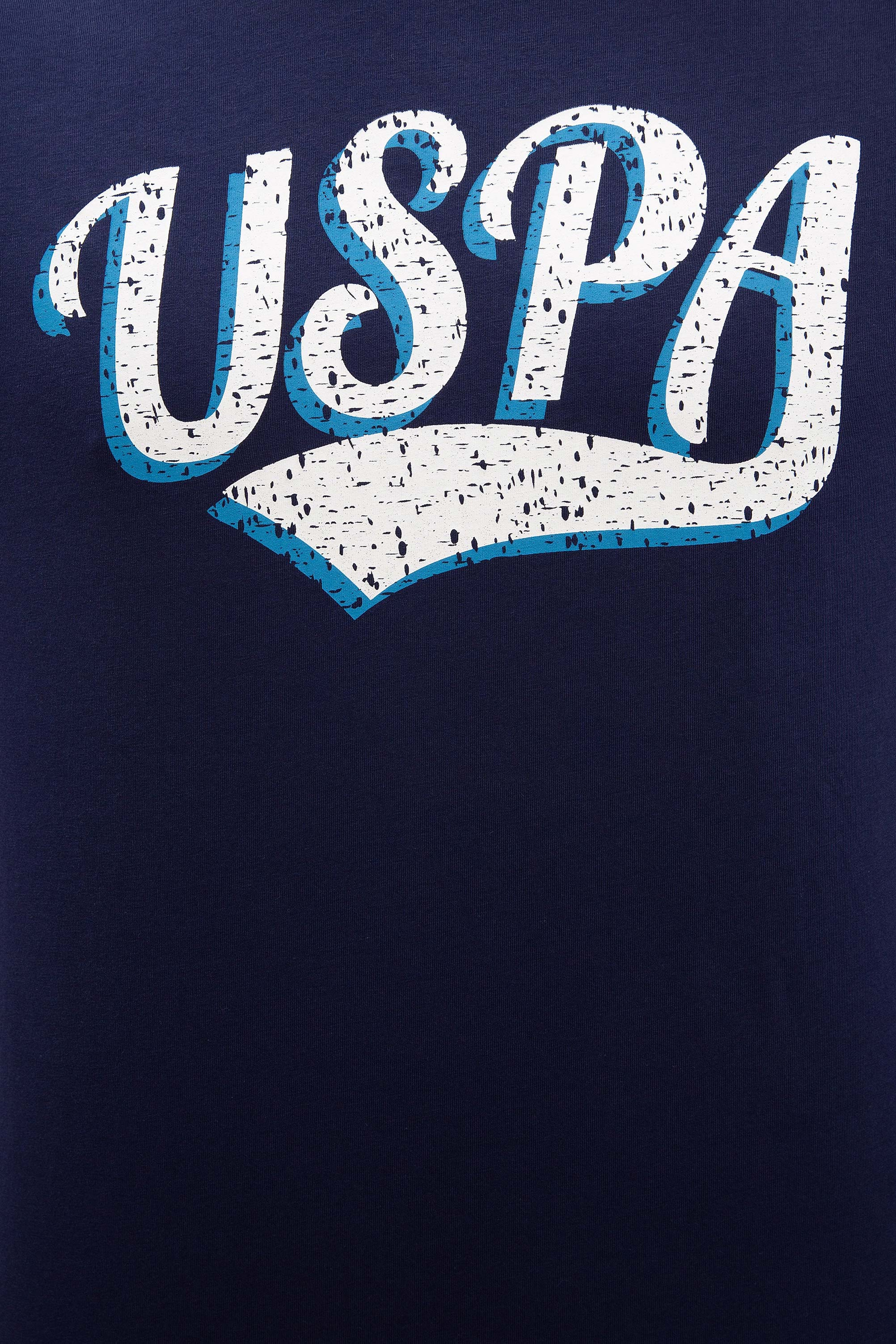 Erkek Lacivert T-shirt - Image 5