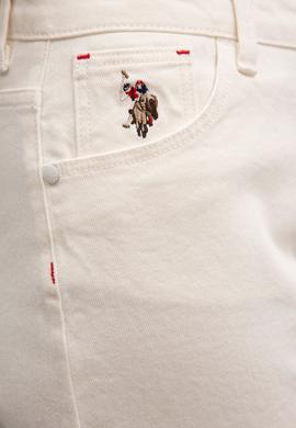 Kadın Beyaz Jean Pantolon - 50219172001