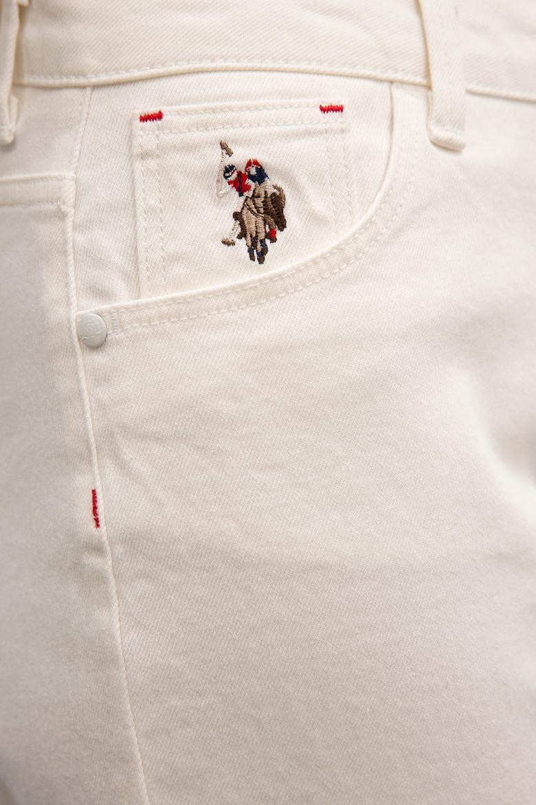 Kadın Beyaz Jean Pantolon - 50219172001