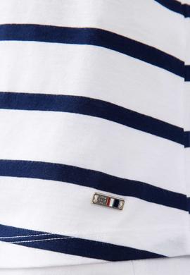 Kadın Lacivert Fashion Yaka T-Shirt - 50202145002