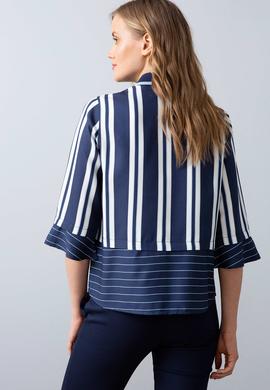 Kadın Lacivert Gömlek Uzunkol - 50202391002