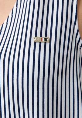 Kadın Lacivert Gömlek Kısakol - 50199148004