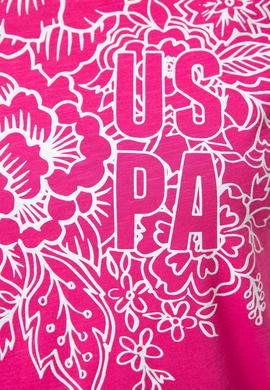 Kadın Pembe Bisiklet Yaka T-Shirt - 50202617009