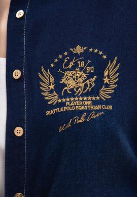 Kadın Mavi Gömlek - 50209556003