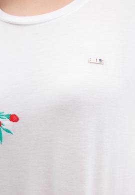 Kadın Beyaz Tişört - 50203361001