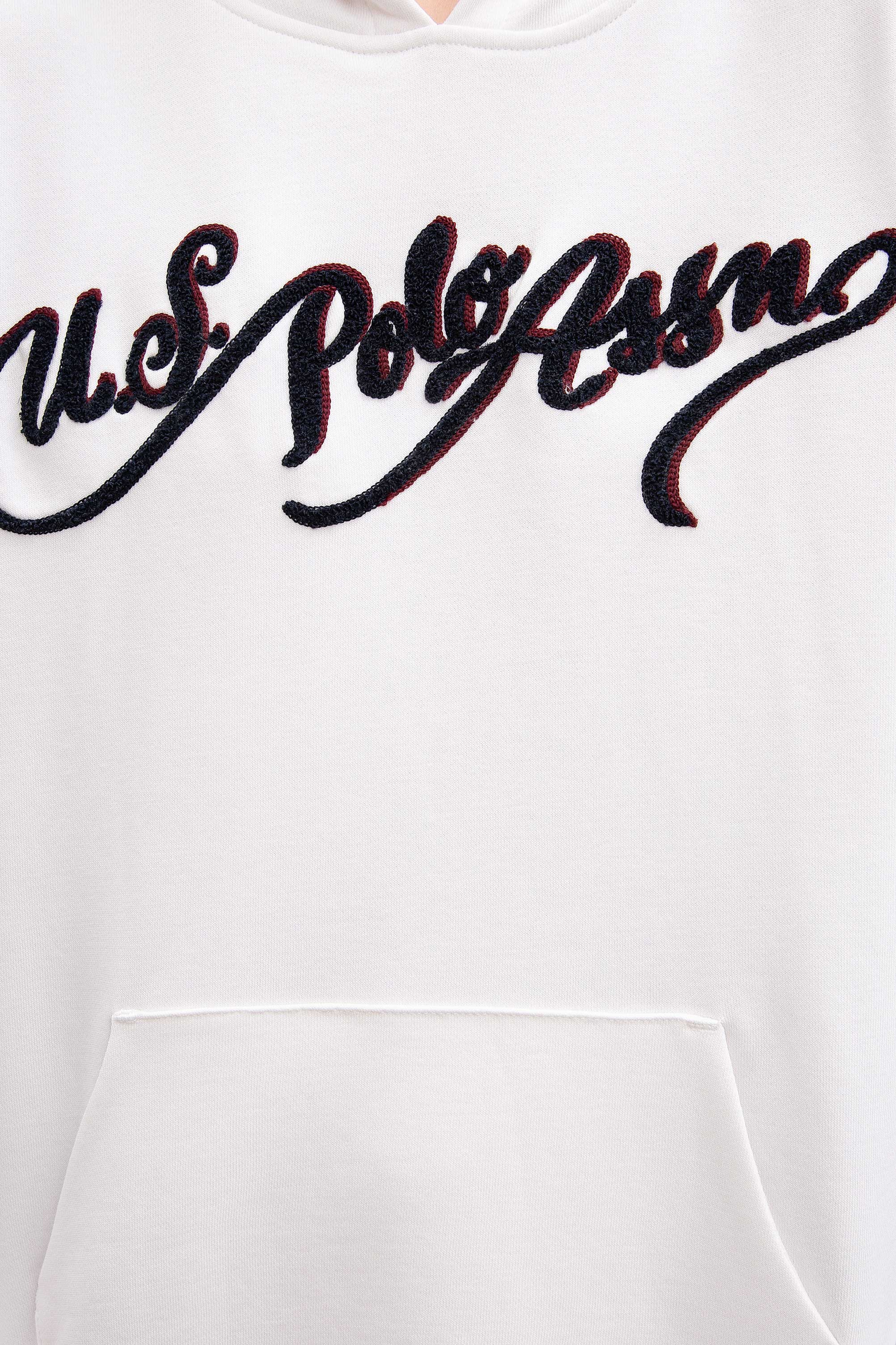 Kadın Beyaz Sweatshirt - Image 5