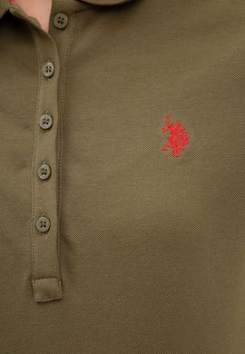 Kadın Haki Basic Tişört - 50202756012