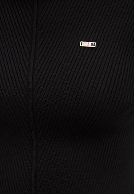 Kadın Siyah Triko Elbise - 50209481008