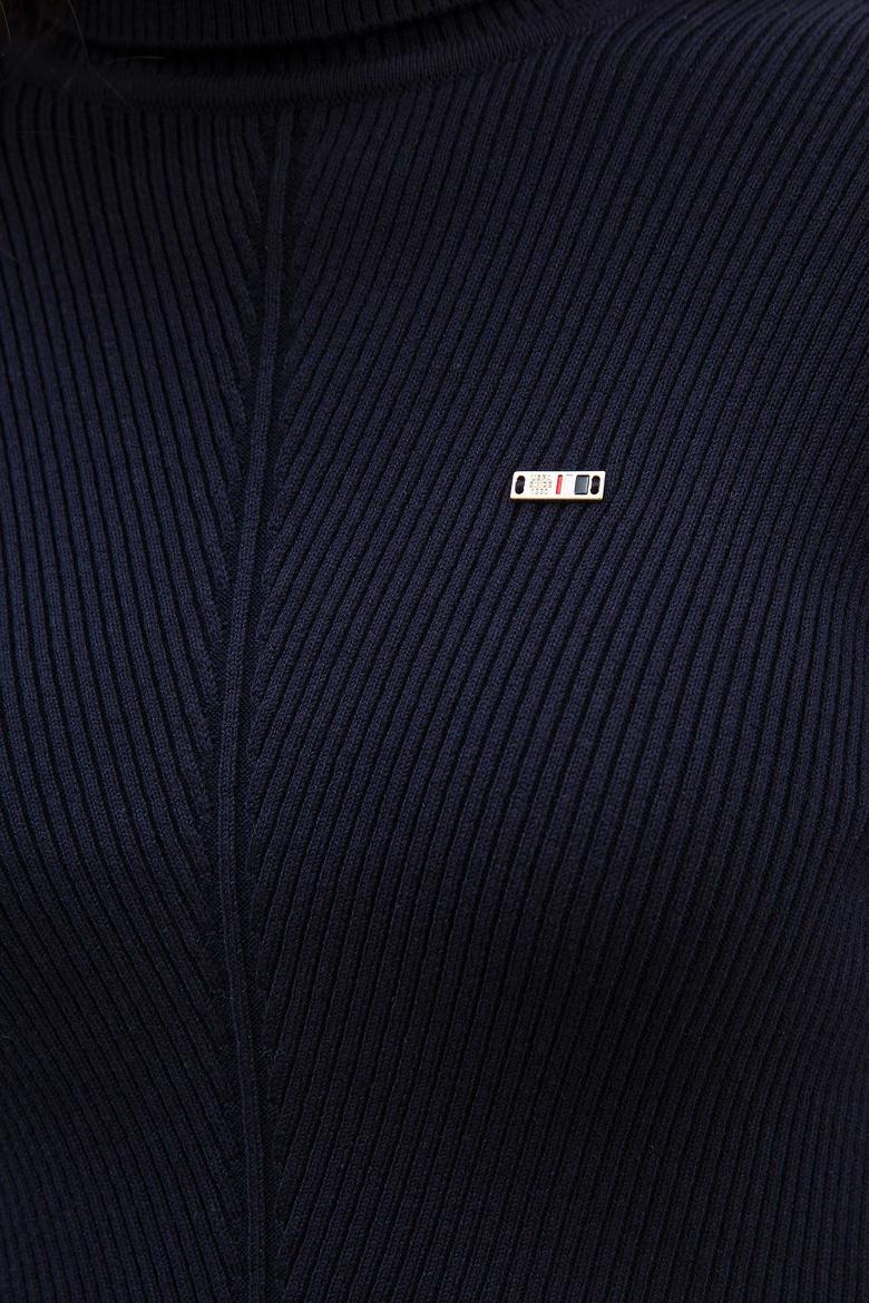 Kadın Lacivert Triko Elbise - 50209481028