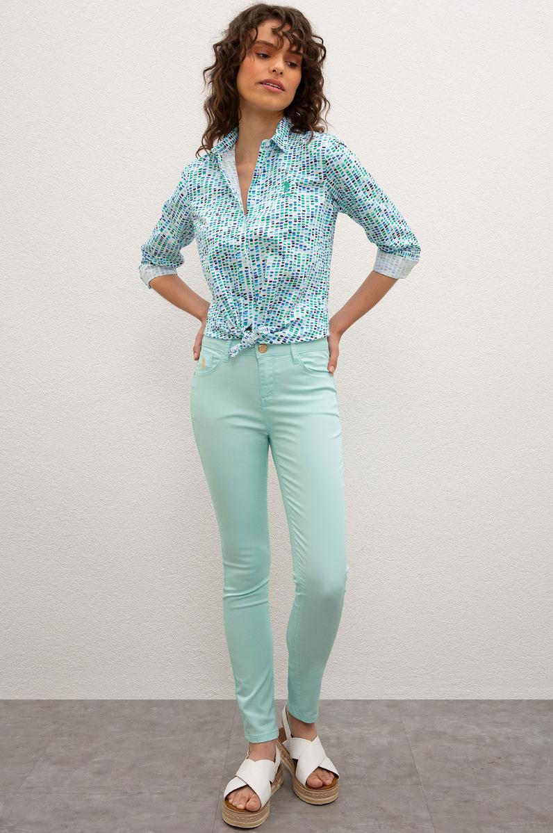 Kadın Yeşil Spor Pantolon