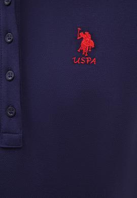 Kadın Lacivert Polo Yaka T-Shirt Basic - 50202692017