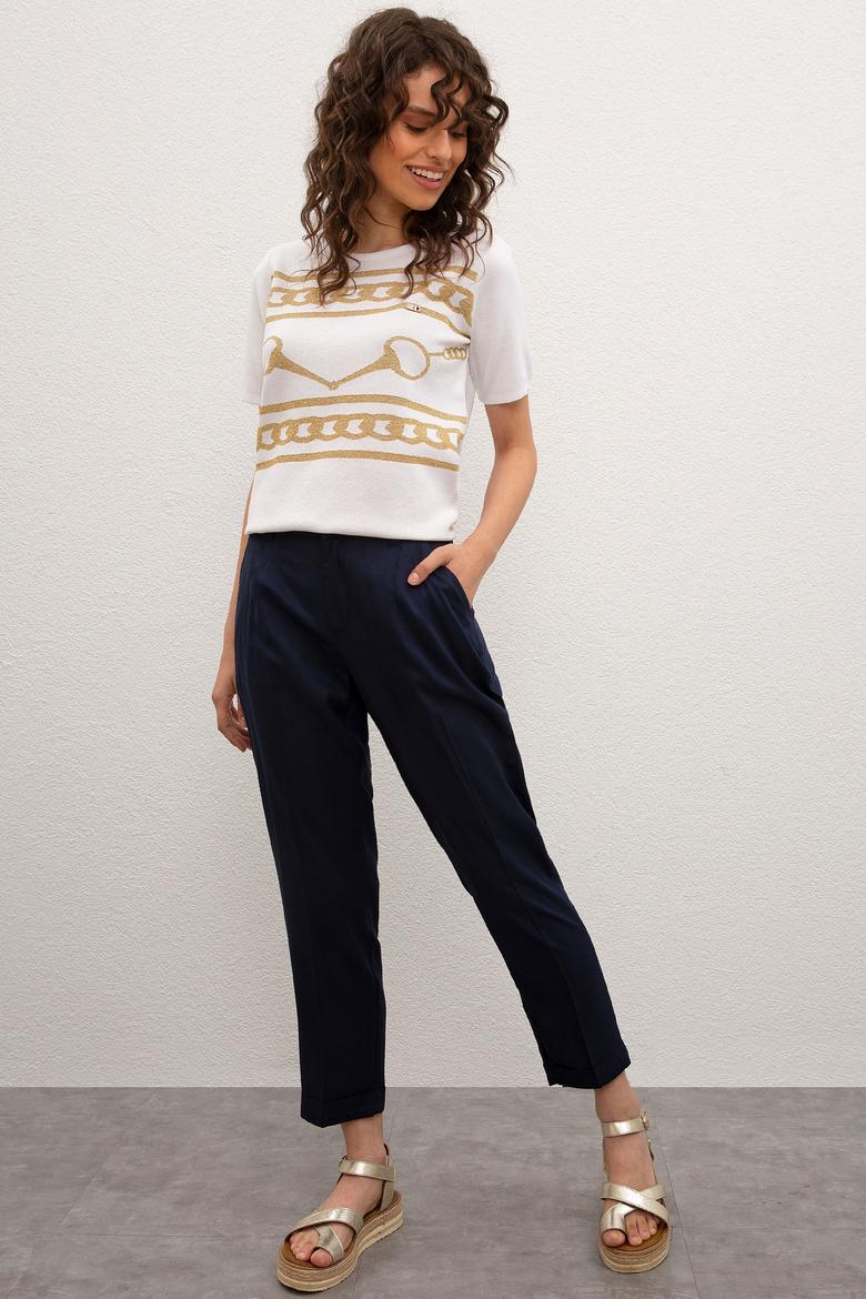 Kadın Lacivert Pantolon