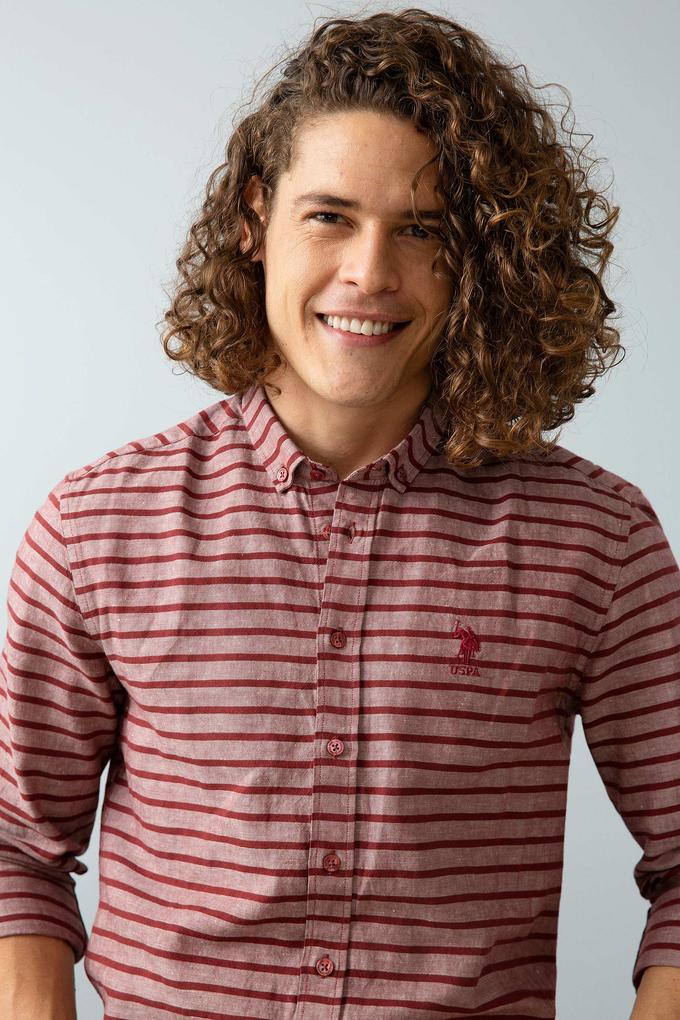 Kırmızı Gömlek Uzunkol