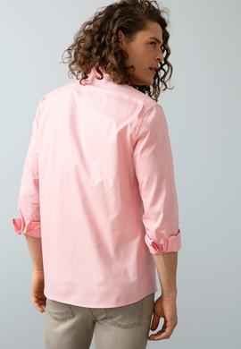 Erkek Pembe Gömlek Uzunkol - 50209139027