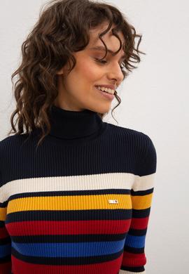 Kadın Lacivert Kazak - 50209795006