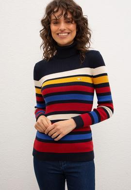 Kadın Lacivert Kazak - 50209795006