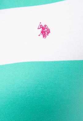 Kadın Yeşil Polo Yaka T-Shirt - 50204926015