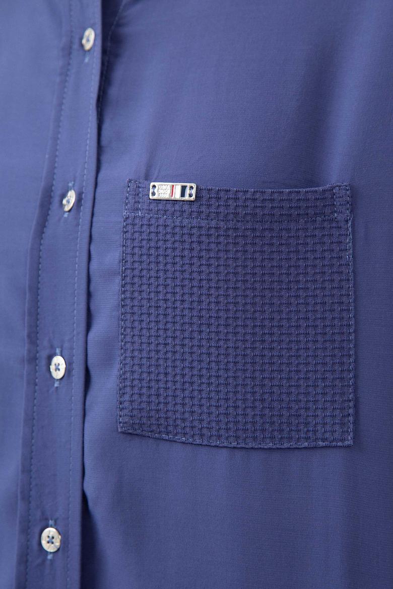 Kadın Lacivert Gömlek - 50205212018