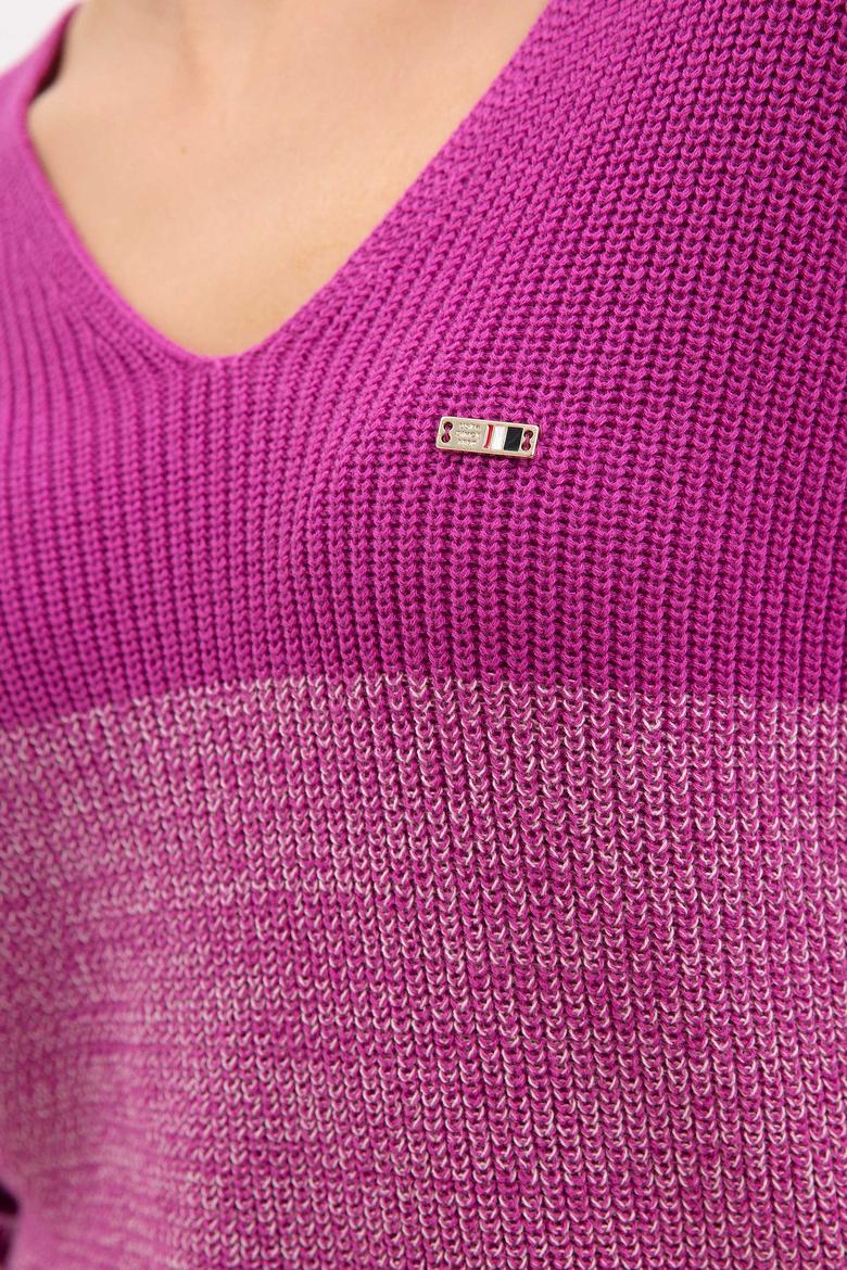 Kadın Pembe Triko Kazak - 50205609013